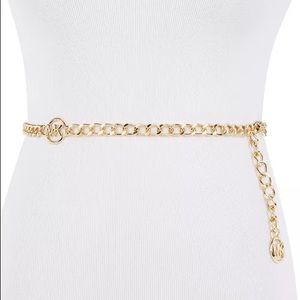 Michael Kors Chain Belt Gold (small)